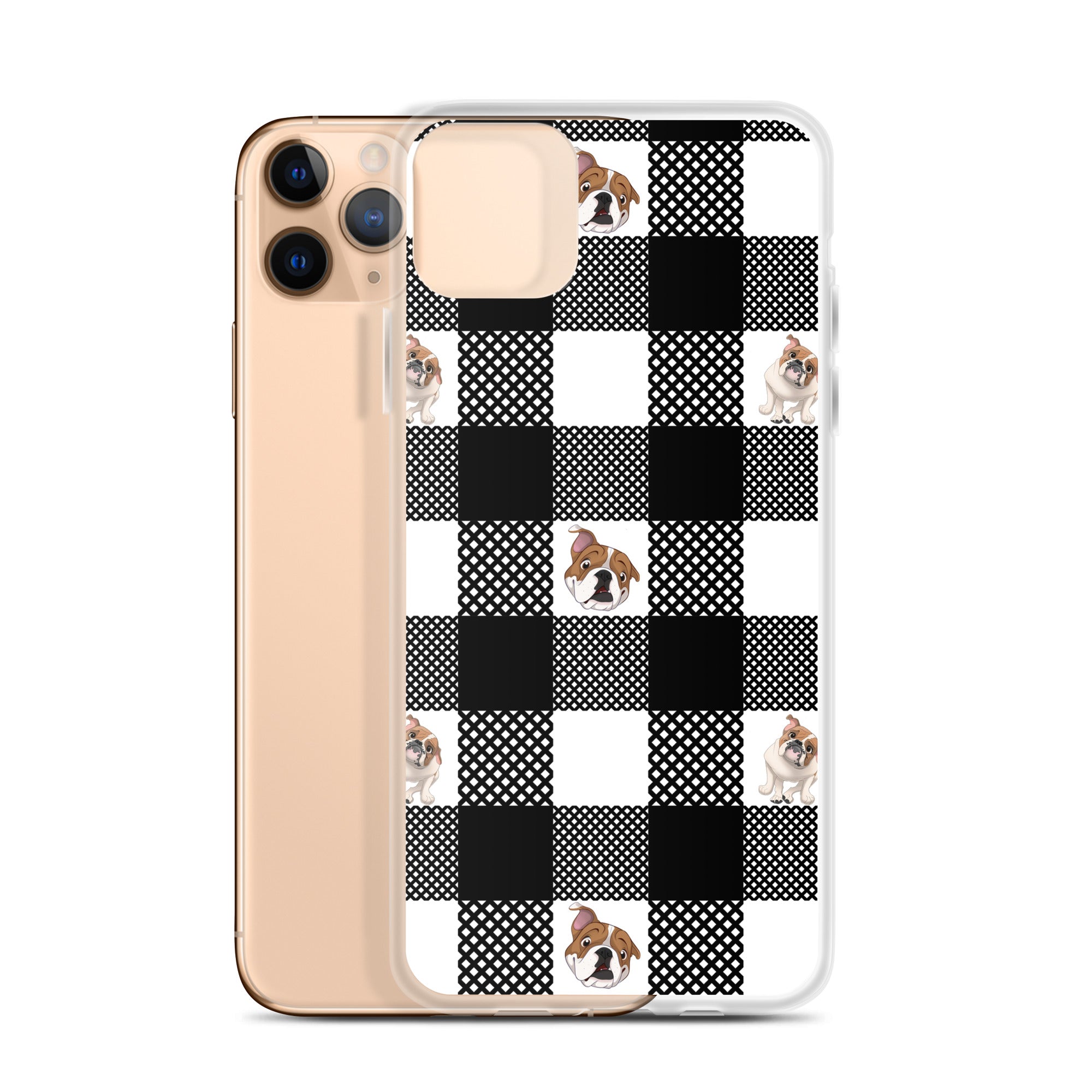 black and grey checkered louis vuitton phone case